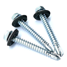 Hex Self Tapping Self-Drilling Din7504K Hexagon Washer Head Roofing Screws